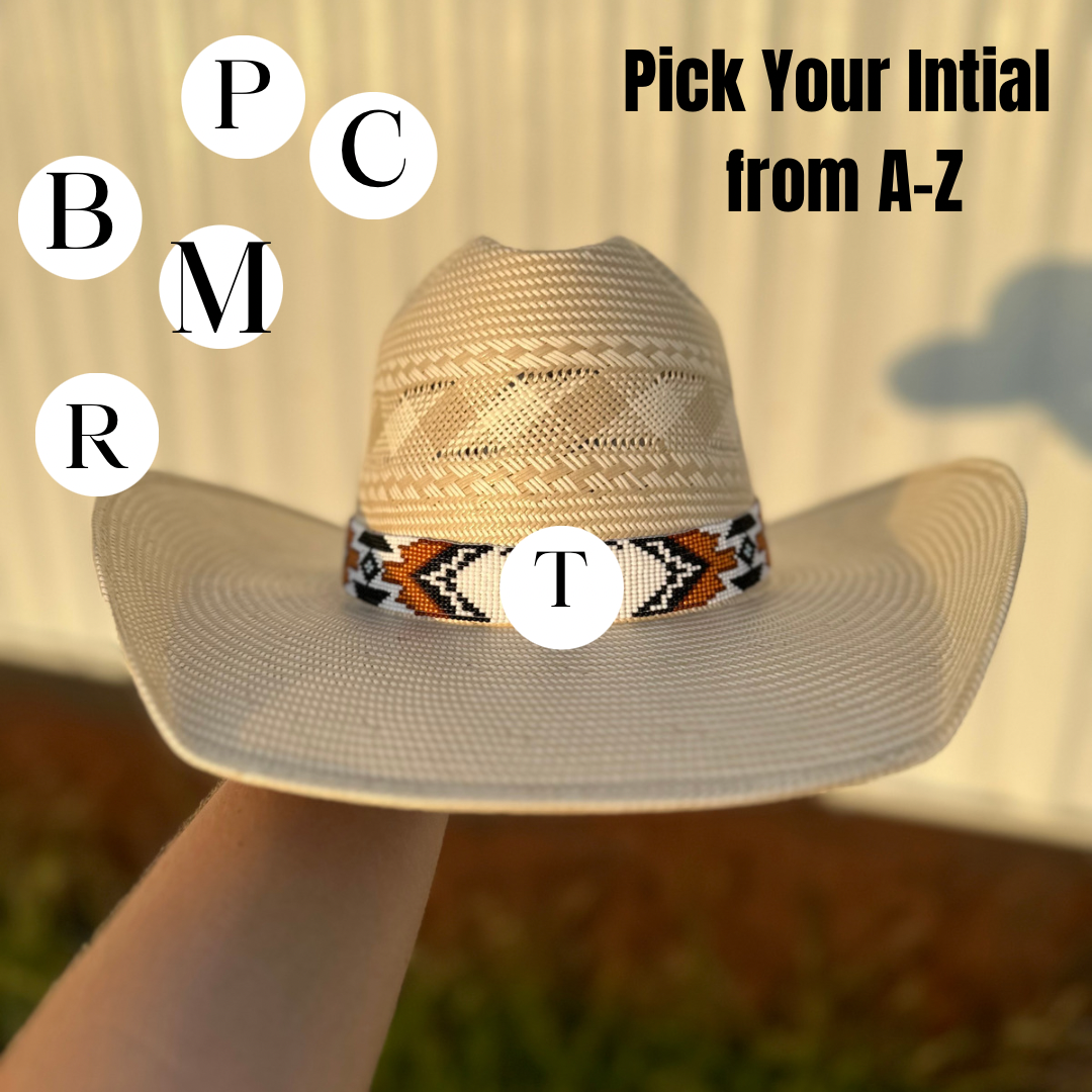 Initial Hat Band – GenzCreations