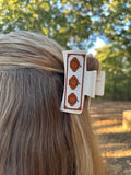 Fall Beaded Hair Clip's