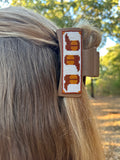 Fall Beaded Hair Clip's