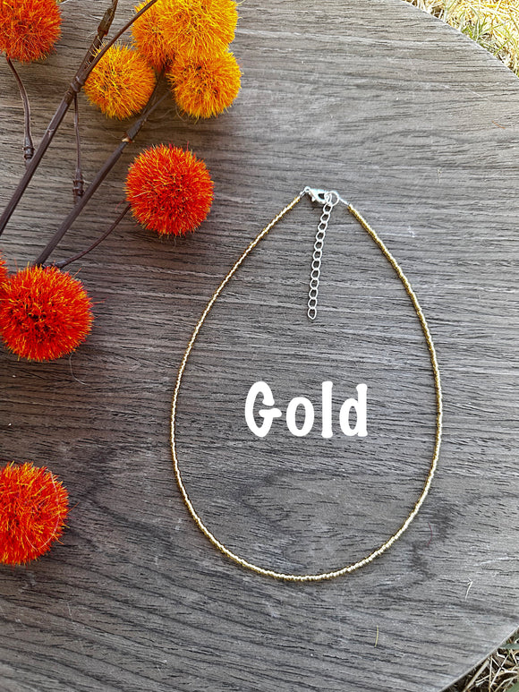 Simple Fall Necklaces