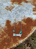 Howdy Chain Necklace