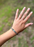 Initial Faux Navajo Bracelet