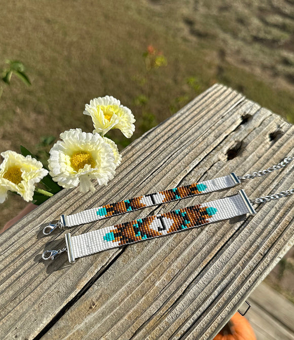 Initial Bronco Bracelet