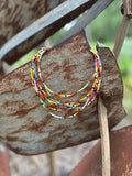 Western Serape Beaded Necklace's