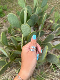 Adjustable Western Stamped Rings