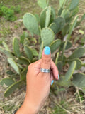 Adjustable Western Stamped Rings