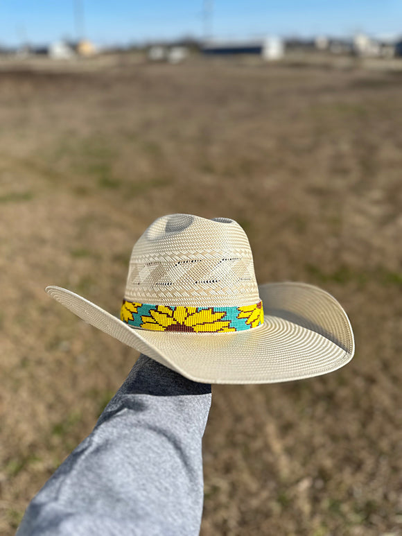 Sunflower Hatband