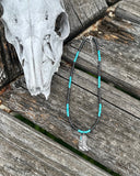 Turquoise Boot Necklace