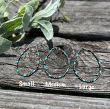Turquoise Faux Navajo Pearl Bracelet's