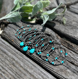 Turquoise Faux Navajo Pearl Bracelet's