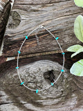 Turquoise Rock Layering Necklaces