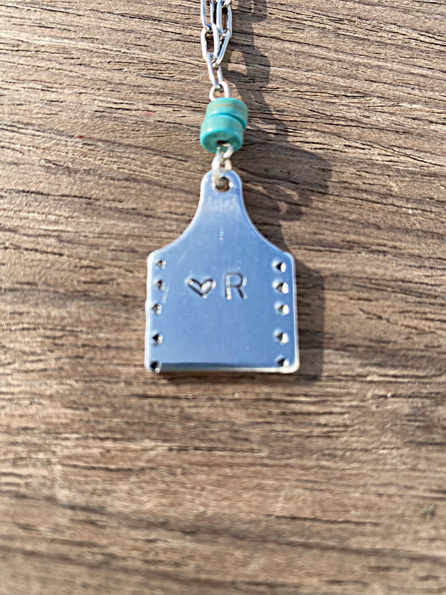 Amazon.com: BETHZA Western Cow Tag Necklace 925 Sterling Silver Genuine  Turquoise Cattle Tag Pendant Bohemian Vintage Jewelry Gifts for Women  Cowgirl : Clothing, Shoes & Jewelry